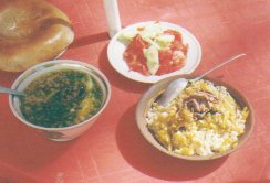 串焼き以外の代表的な料理例：プロヴとショルパ